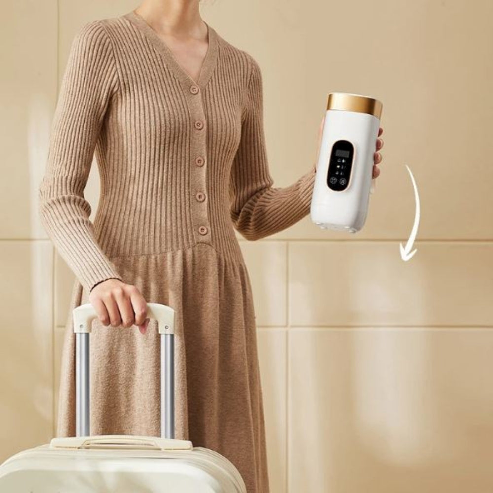 Muggle™ - Slimme Elektrische Thermosbeker: Geniet altijd van warme dranken onderweg!