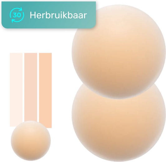 Nipple Covers™ - De Onzichtbare Oplossing tegen Tepelafdrukken!