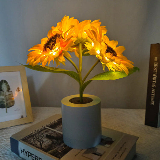 Sunflower Lamp | 🌻 Verlies de Zonnige Momenten Niet! 🌻