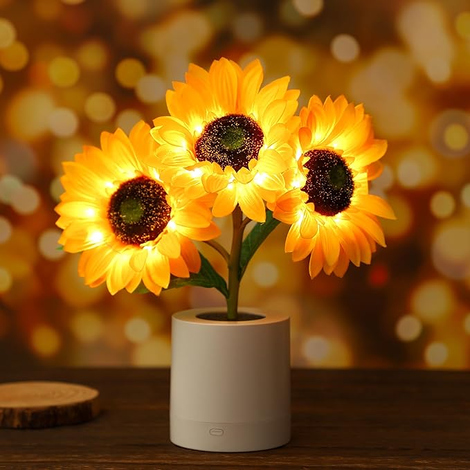 Sunflower Lamp | 🌻 Verlies de Zonnige Momenten Niet! 🌻