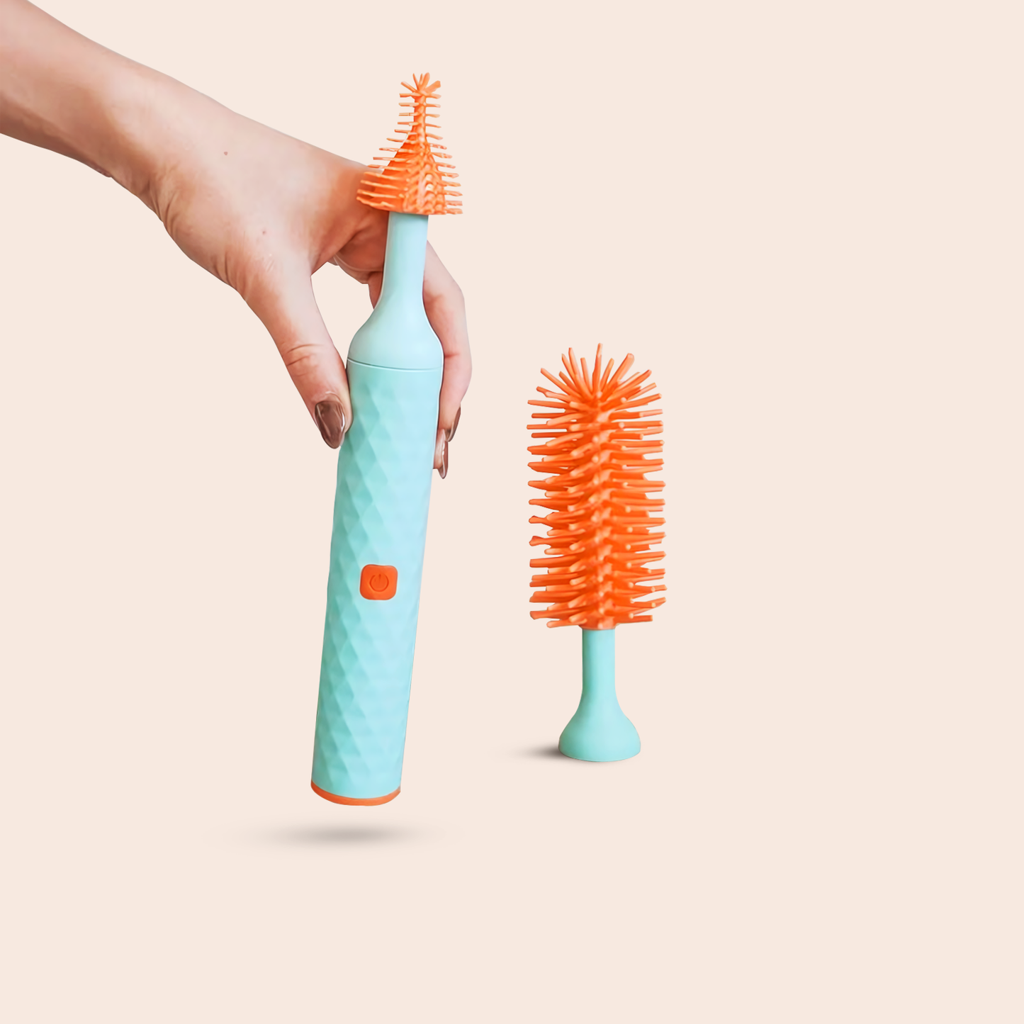 360 PowerBrush™- Altijd schone flesjes in een hand omdraai!