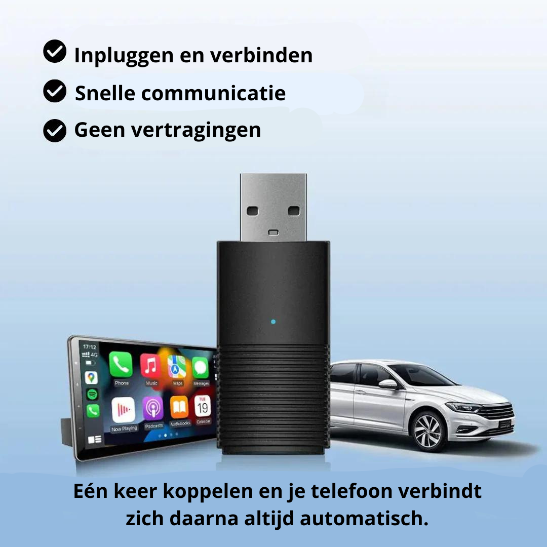 CarConnect™ Pro - Geen kabels meer, alleen moeiteloze draadloze verbindingen.