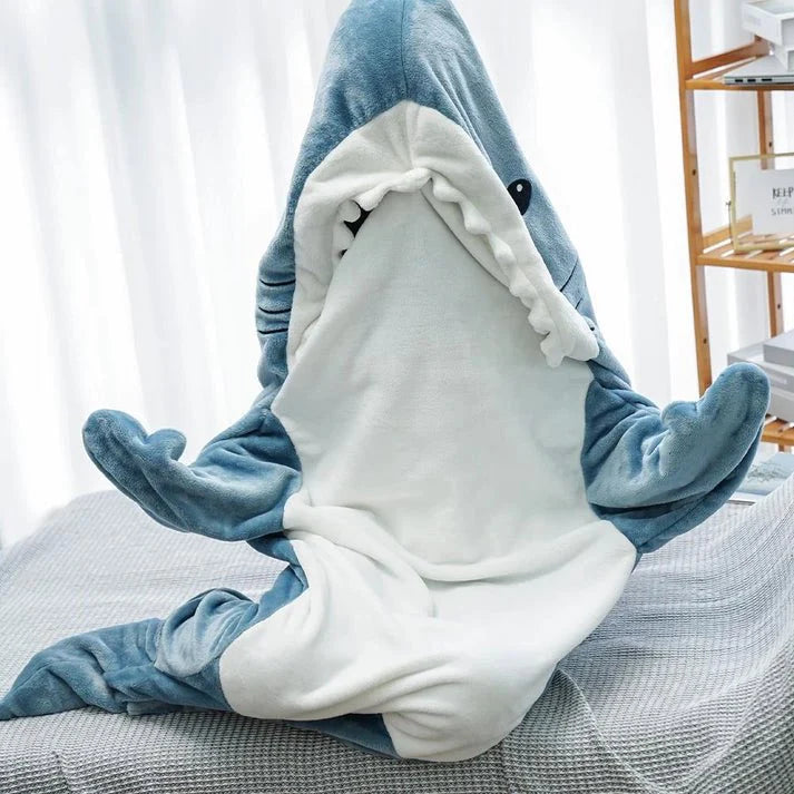 FluffyShark™ Blanket | De leukste onesie voor thuis!