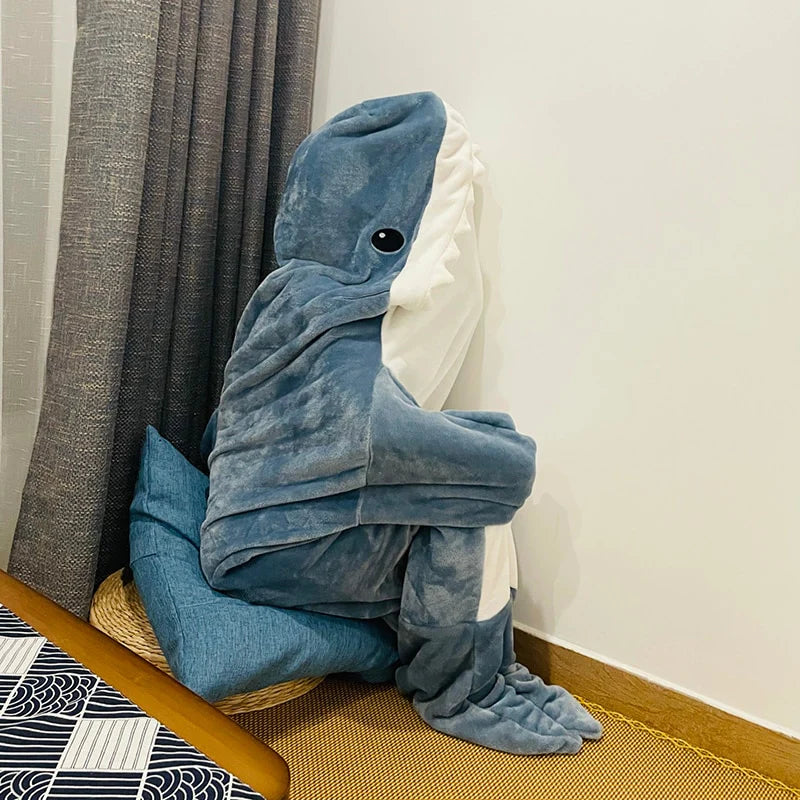 FluffyShark™ Blanket | De leukste onesie voor thuis!