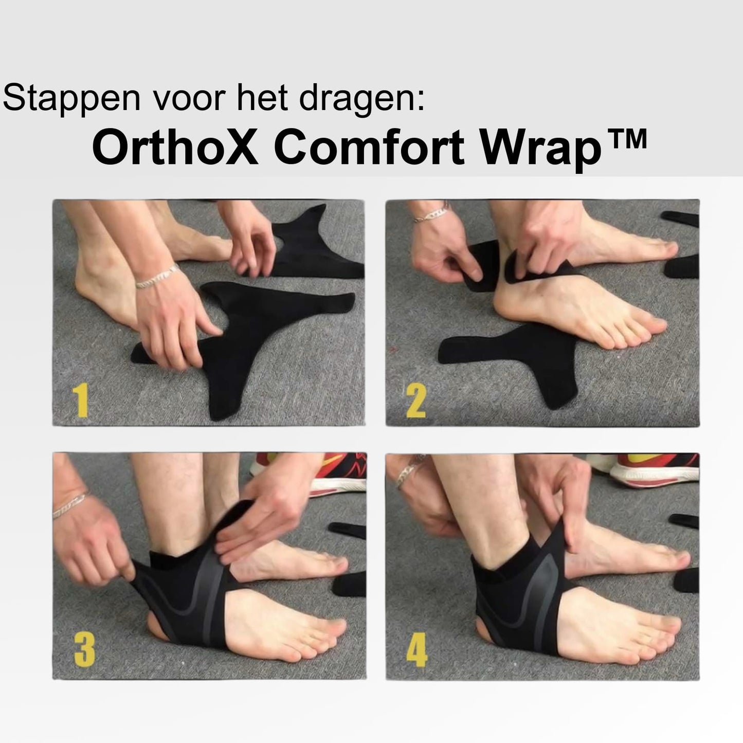 OrthoX Comfort Wrap™ - Verlicht direct de pijn van chronische voetpijn!